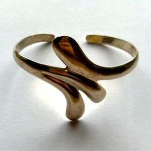 Vintage 25.37G Sterling Silver Mexico Bracelet/Bangle #4444